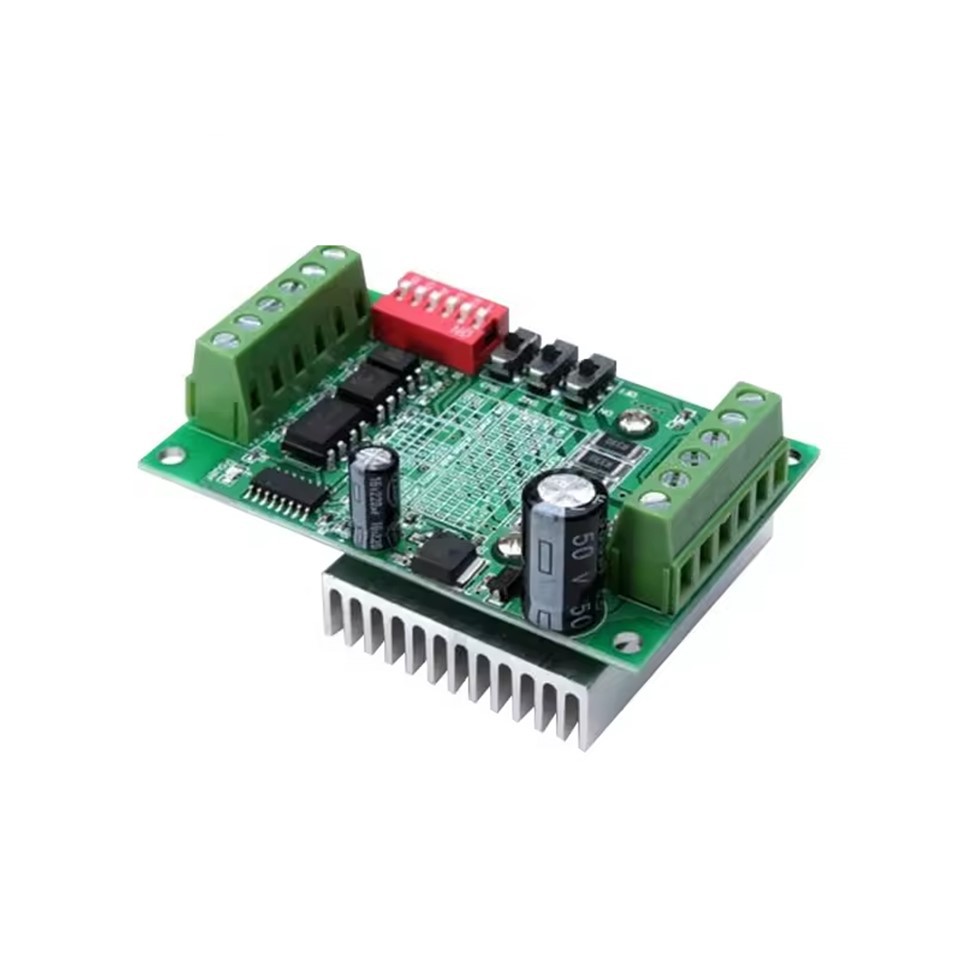 Customizable FR-4 PCBA Single 1-Axis Controller Stepper Motor Driver Board Supplier For CNC Router